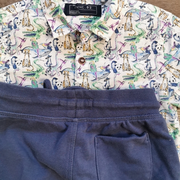 18-24 Mon NEXT 82 Matching Summer Outfit EUC - Picture 3 of 4